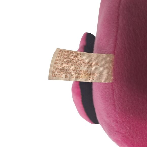 Dan Dee Pink Flamingo Valentine Heart Plush 19 Inch - Picture 8 of 8